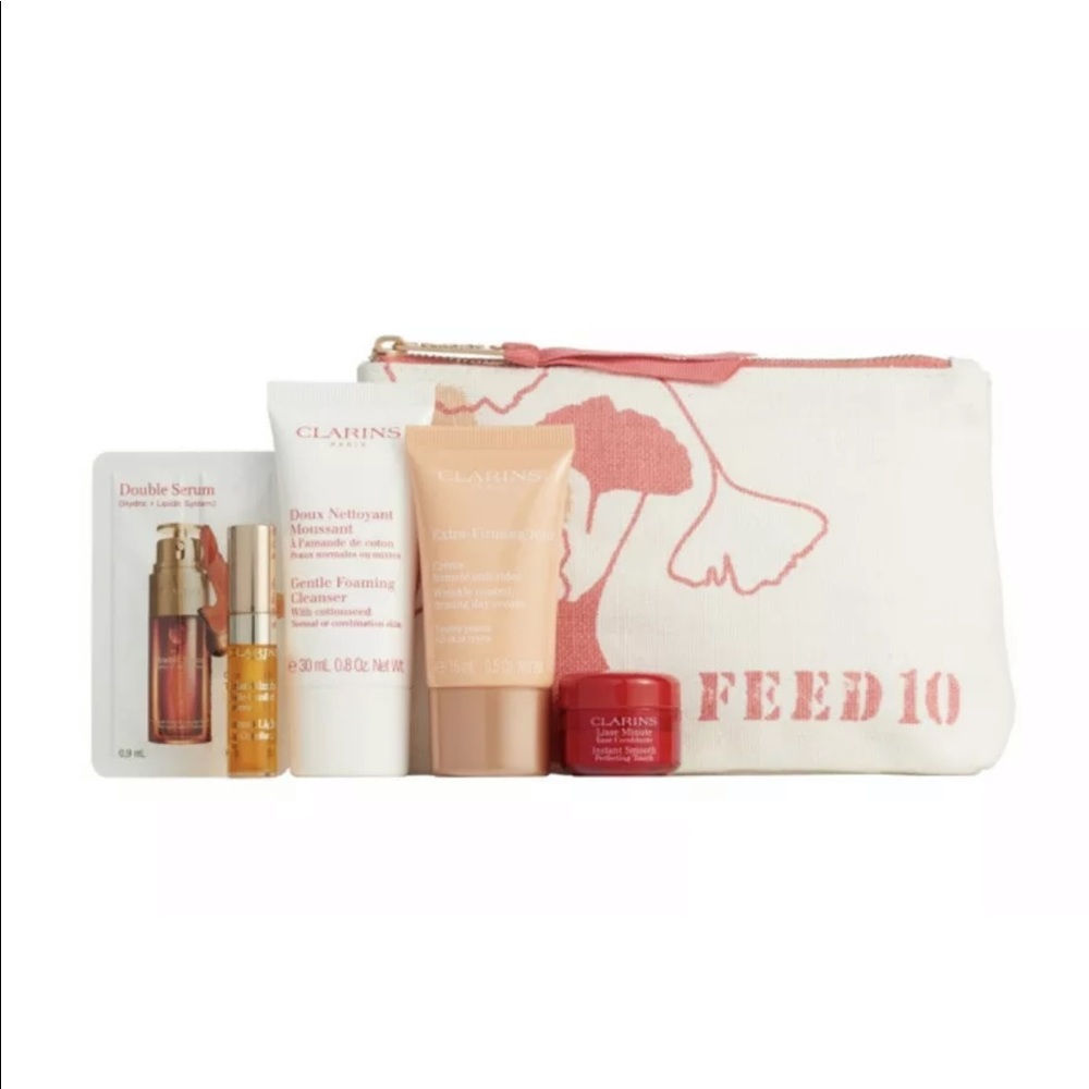 CLARINS 6p Extra Firming Anti Aging Skincare $160